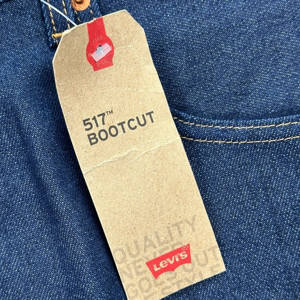 Levi's 517 Jeans Men's Size 34X30 Bootcut Denim Cowboy Western